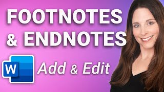 Footnotes in Word - Insert, Customize, Convert & Delete Footnotes and Endnotes - Step-By-Step