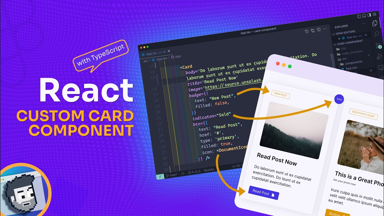 React Card Component