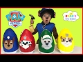 Paw Patrol Play Doh Surprise Eggs Toys for Kids! Chase Marshall Rubble Kids Costume