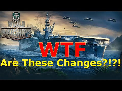 World of Warships- WTF Are These Changes?!?! "Air Defense" Mechanics