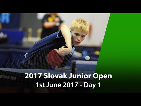 2017 ITTF Slovak Junior Open - Day 1