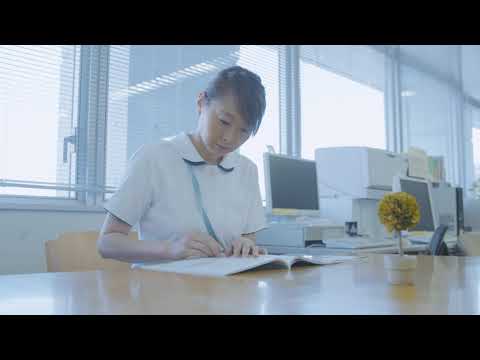 動画：皮膚排泄ケア認定看護師 再生ボタン