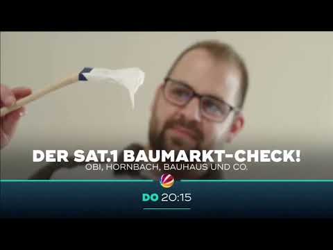 TV Programm heute Abend 20:15 - Donnerstag, 08.09.2022 - SAT.1 - Der SAT.1 Baumarkt-Check