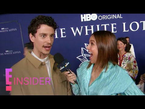 Adam DiMarco Says White Lotus S2 Cast Is "SO HOT" | E! Insider