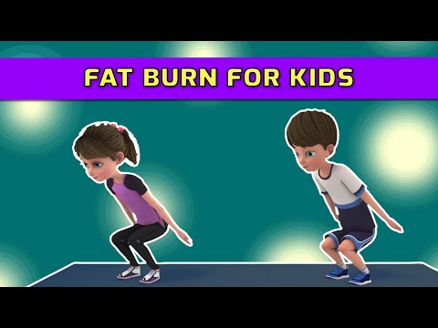 14-DAY FAT BURNING EXERCISE FOR KIDS | Kids Exercise