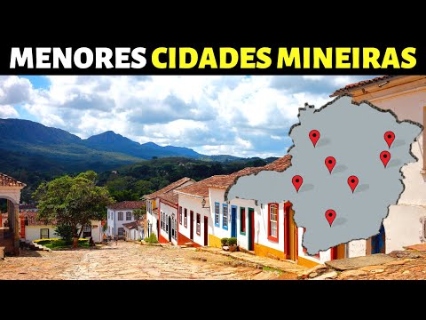 10 SMALLEST CITIES IN MINAS GERAIS