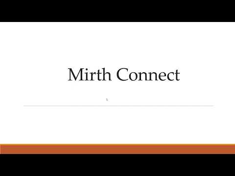 Mirth Connect Training Tutorials For Beginners | Mirth Connect Training #MirthConnect #training