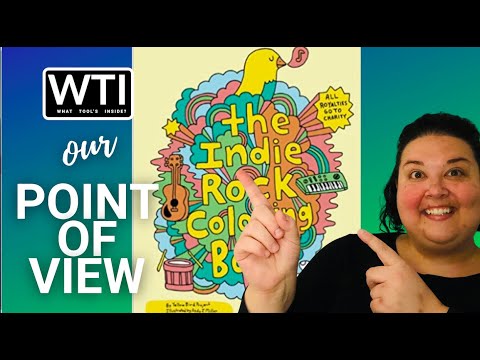 Indie Rock Coloring Book - WTI product video review