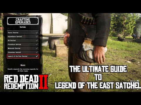 All 7 Satchel Upgrades - Legend of the East Satchel Guide - Red Dead Redemption 2