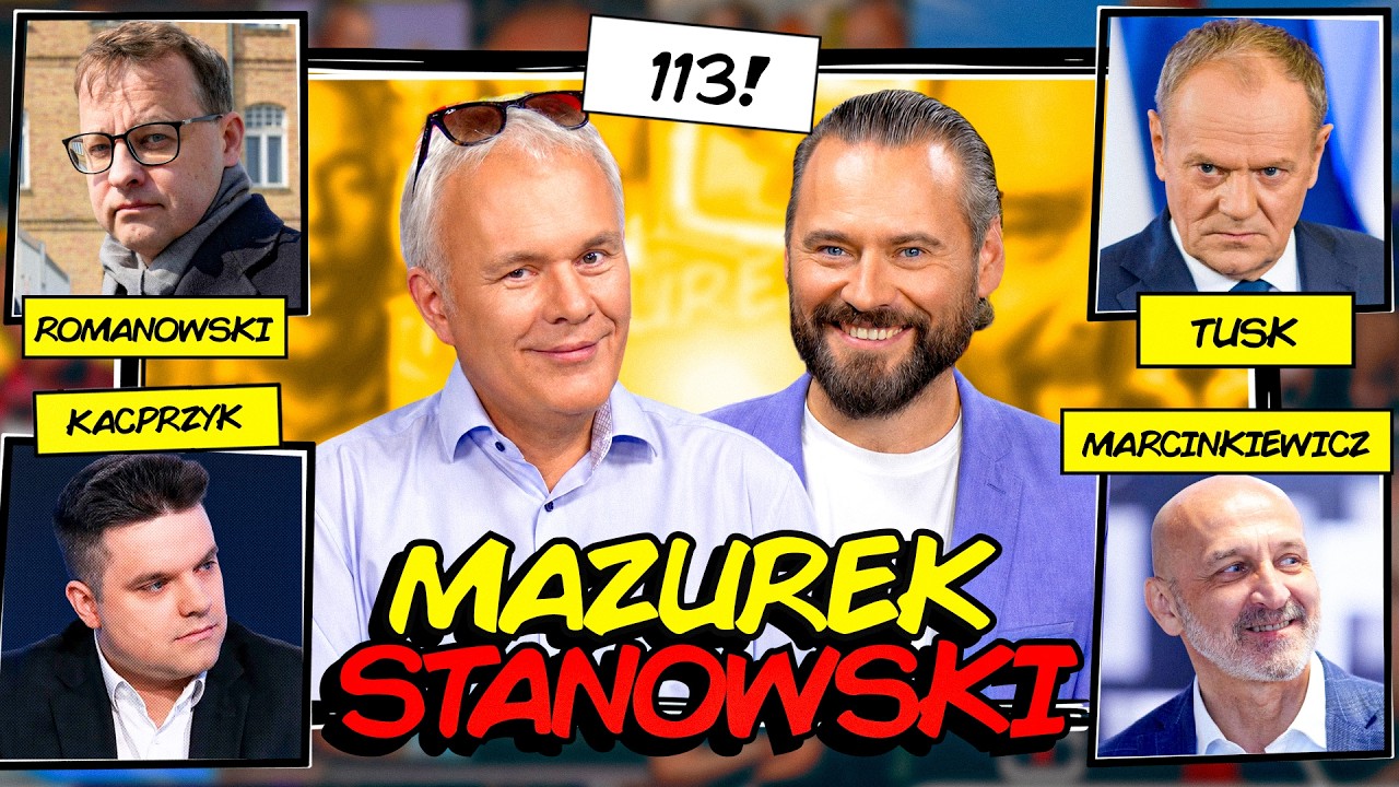 ROMANOWSKI W NADDNIESTRZU, WAŁKI NA POWODZI, TUSK NA RANCZU, A BEREK W TRYBUNALE | MAZUREK&STANOWSKI