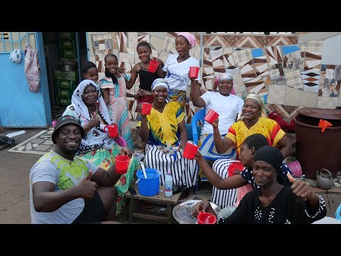 We prepared BURKINA / DEGUE in sunyani zongo !! how to prepare burkina from scratch step by step