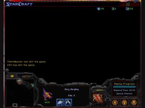 StarCraft Brood War - Best Rush Defence in History (with Korean Commentators)