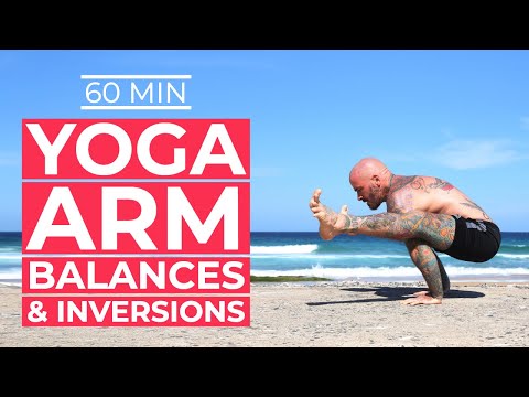 Yoga Arm balances and & Inversions  - 60min Vinyasa - Strong class - Yoga with Arian