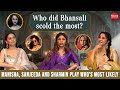 Who did Sanjay Leela Bhansali SCREAM at? Manisha Koirala, Sanjeeda, Sharmin reveal secrets| Sonakshi