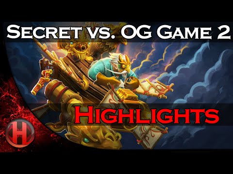 OG vs. Secret Game 2 Highlights Dota 2 @Major