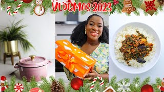 I WANT TO DASH YOU MY NEW POT + MARKET RUNS! SISIYEMMIE VLOGMAS 2023