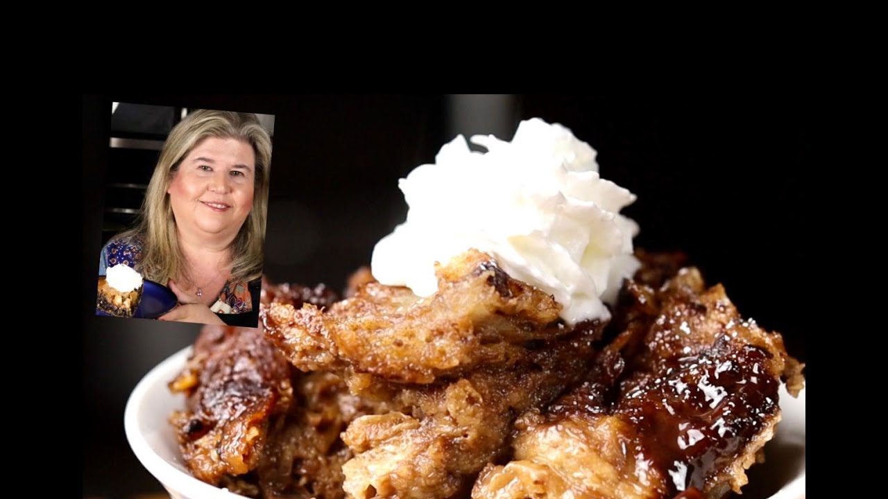 HOW TO MAKE CHOCOLATE BREAD PUDDING IN A CROCKPOT | SLOW COOKER CHOCOLATE BREAD PUDDING