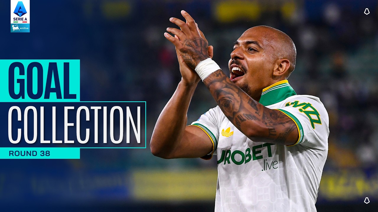 GOAL SERIE A | Malen Sends Roma to UCL | Goal Collection | Round 38 | Serie A 2025/26
