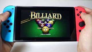 Pool BILLIARD Nintendo Switch gameplay