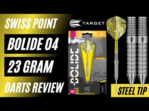 Target Bolide 04 Swiss Point Darts Review | Darts Reviews TV
