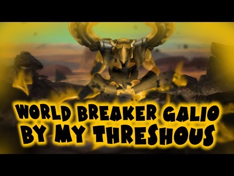 Worldbreaker Galio - Skin Spotlight - Custom Skin LOL [S7]
