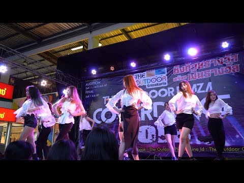 180818 Valkyrie cover Pristin - Intro & Black Widow @ The outdoor plaza