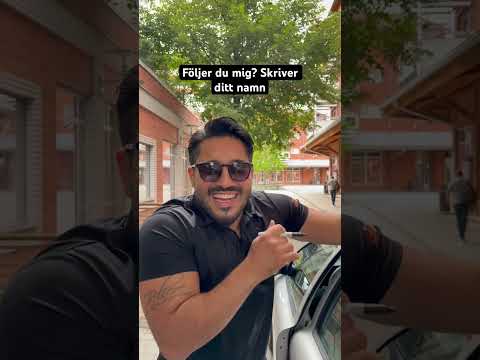 Följer du mig? Skriver ditt namn #shorts