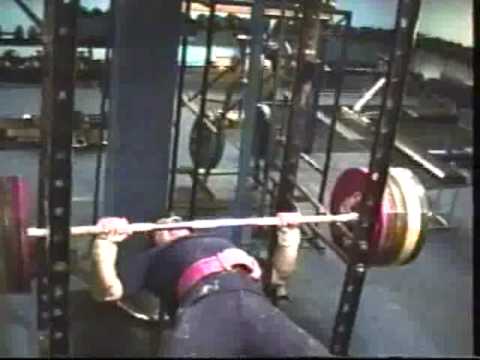 Brooks Kubik Bottom Bench Press 206kg (455lb) DRUG FREE