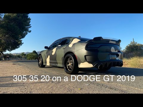 305 35 20 on Dodge Charger GT 2019 | Niche Wheels I love them| One Last Ride