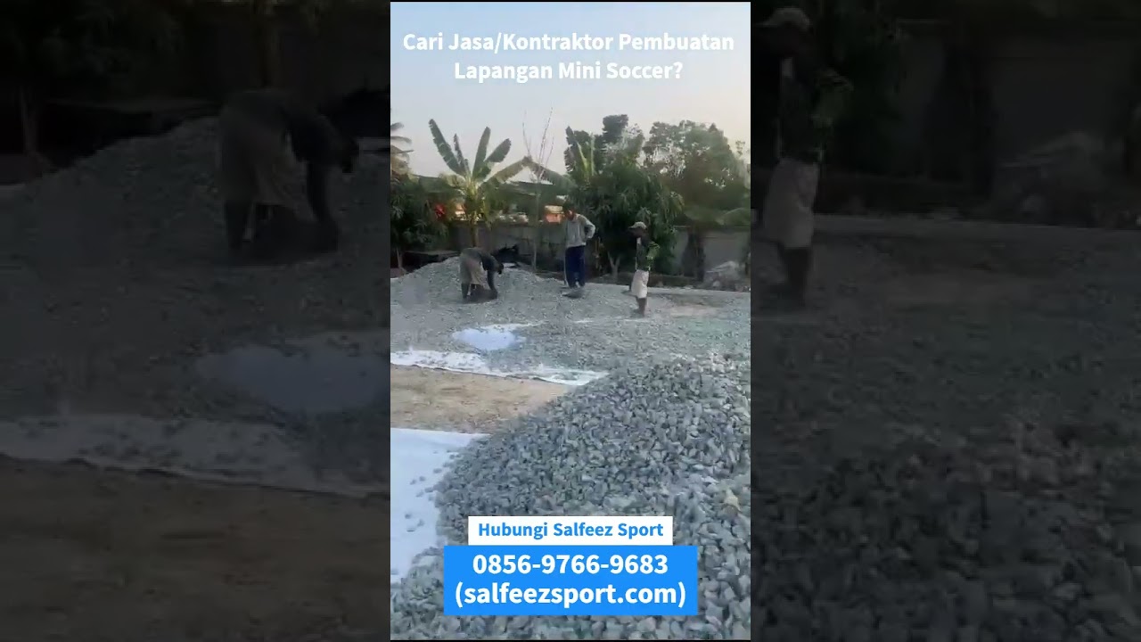 Jasa dan Kontraktor Pembuatan Lapangan Mini Soccer Terbaik - Salfeez Sport