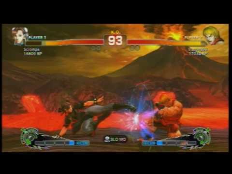 SSF4 [A vs A]: Scromps(#14 Chun Li) vs tranboy08(#18 Ken) Ep.173