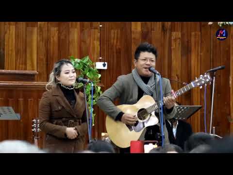 Lenen Jamir & Tiameren Aier Presenting in the 75th Platinum Jubilee of Wolam Nyukyan Baptist Church