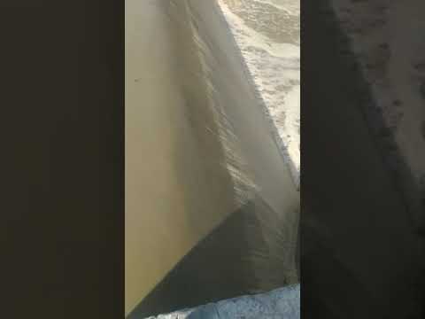 Jay Dam First Reservoir Filling and Spillway Overflow