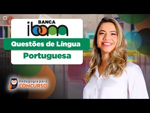 Questões de Língua Portuguesa - Banca IBAM | Pedagogia para Concurso