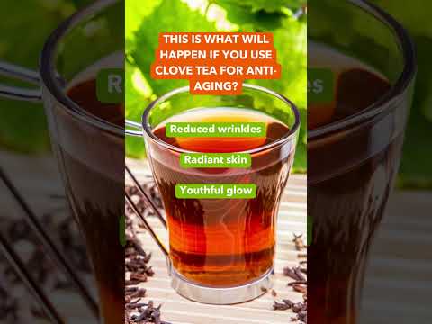 Clove Tea & Anti-Aging: The Timeless Secret for Youthful Skin Revealed! #shorts #clovetea