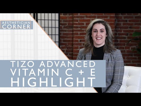 TiZO Advanced Vitamin C + E Serum Highlight | TiZO Skincare
