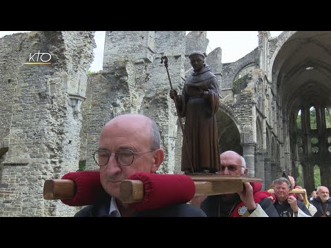 L’abbaye belge de Villers en fête pour la saint Bernard