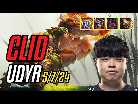 CLID - UDYR vs OLAF Jungle - KR Challenger - Patch 11.7