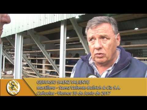 30-06-17 Nota Gervasio Saenz Valiente - La Juanita - Surangus - Cañuelas.