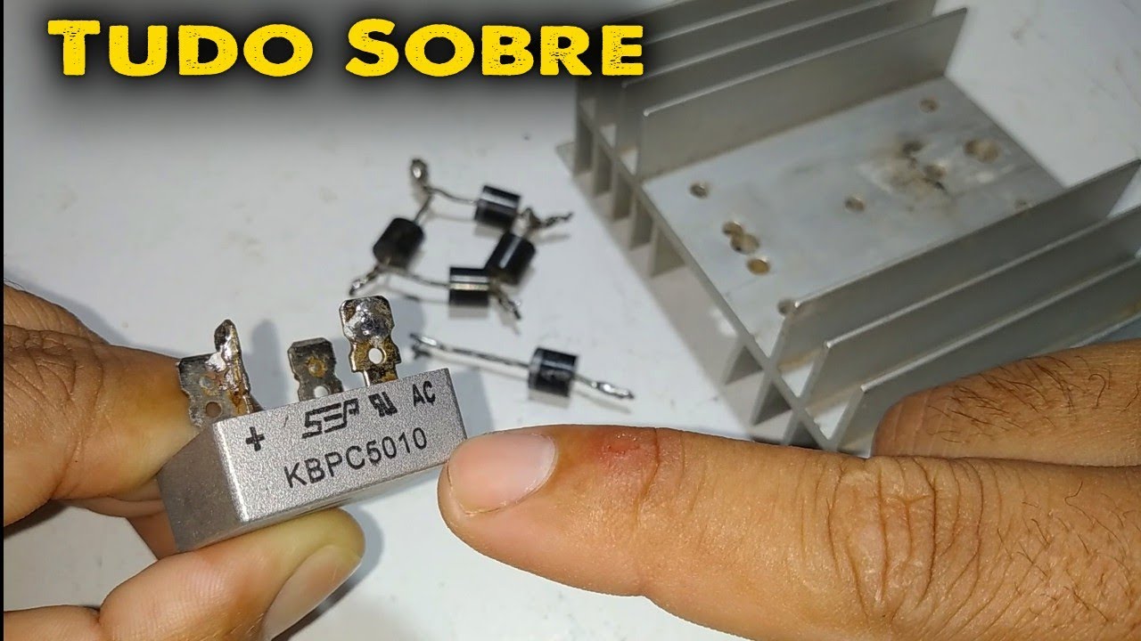 Tudo Sobre Diodo 6A10 e Ponte Kbpc 5010 na Retificação do Carregador de Bateria ou Fonte Caseira