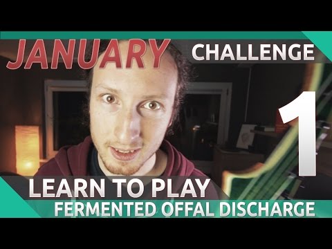 How to play the solo of Fermented Offal Discharge | 30 Days Challenge Part 1 ????