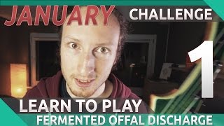 How to play the solo of Fermented Offal Discharge | 30 Days Challenge Part 1 🎸