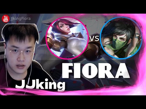 🔴 JJking Fiora vs Akali (Best Fiora OTP) - JJking Fiora Guide