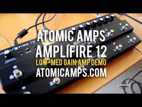 Atomic: AmpliFIRE 12 - Some low-medium gain amps and settings