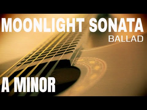 Moonlight Sonata - Ballad Backing Track A minor