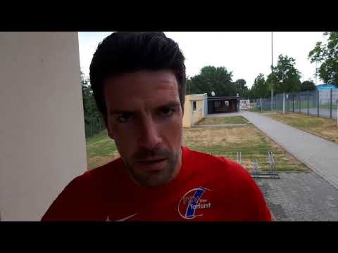 Patrik Trampert, Trainer FSV Tarforst II, nach dem 3:2-Viertelfinalsieg über den SV Olewig