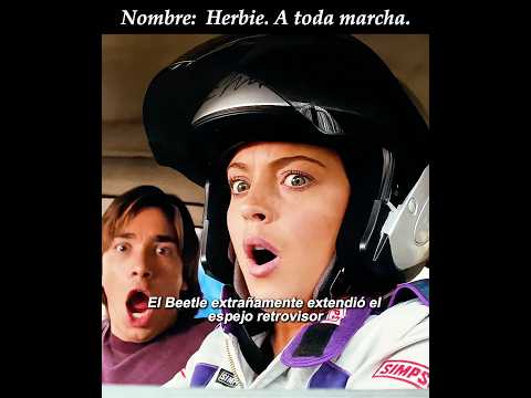 El Beetle extrañamente extendió el espejo retrovisor.