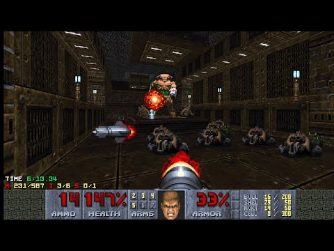 Doom 2 - Exoterrestrial (Map 3: Emergency Exit): UV-Max (WAD Author: NoReason)