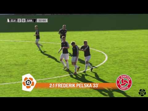 20. voor 2017: FC Elva - Tartu FC Santos 4:1 (2:1)