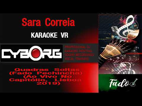 FUA - Sara Correia - Quadras Soltas Fado Pechincha Ao Vivo No Capitólio, Lisboa  2019 KARAOKE VR
